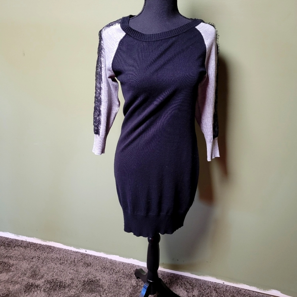 Trendy sweater dress